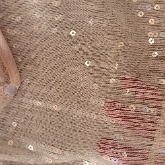 Light Pink Overlay Top - Picture 5 of 5